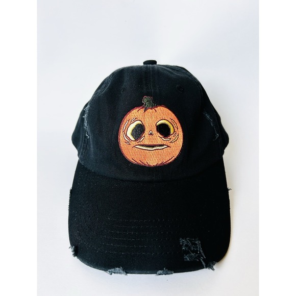 universal studios Other - Universal Studios Halloween Horror Nights Jack O'Lantern Strapback Cap Black Hat